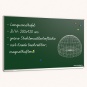Wandtafel Stahlemaille grün, 250x100 cm, mit durchgehender Ablage, 